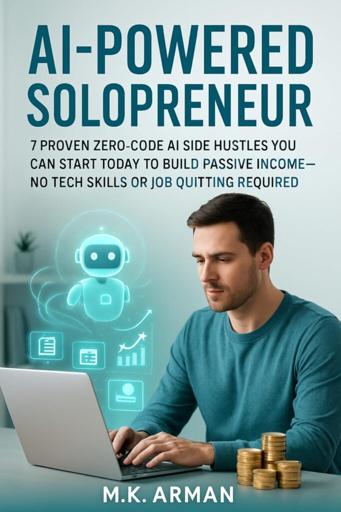 AI Powered Solopreneur: 7 Proven Zero-Code AI Side Hustles You Can Start Today to Build Passive Income—No Tech Skills or Job Quitting Required (AI-Powered Business Blueprint Series) Kindle Edition